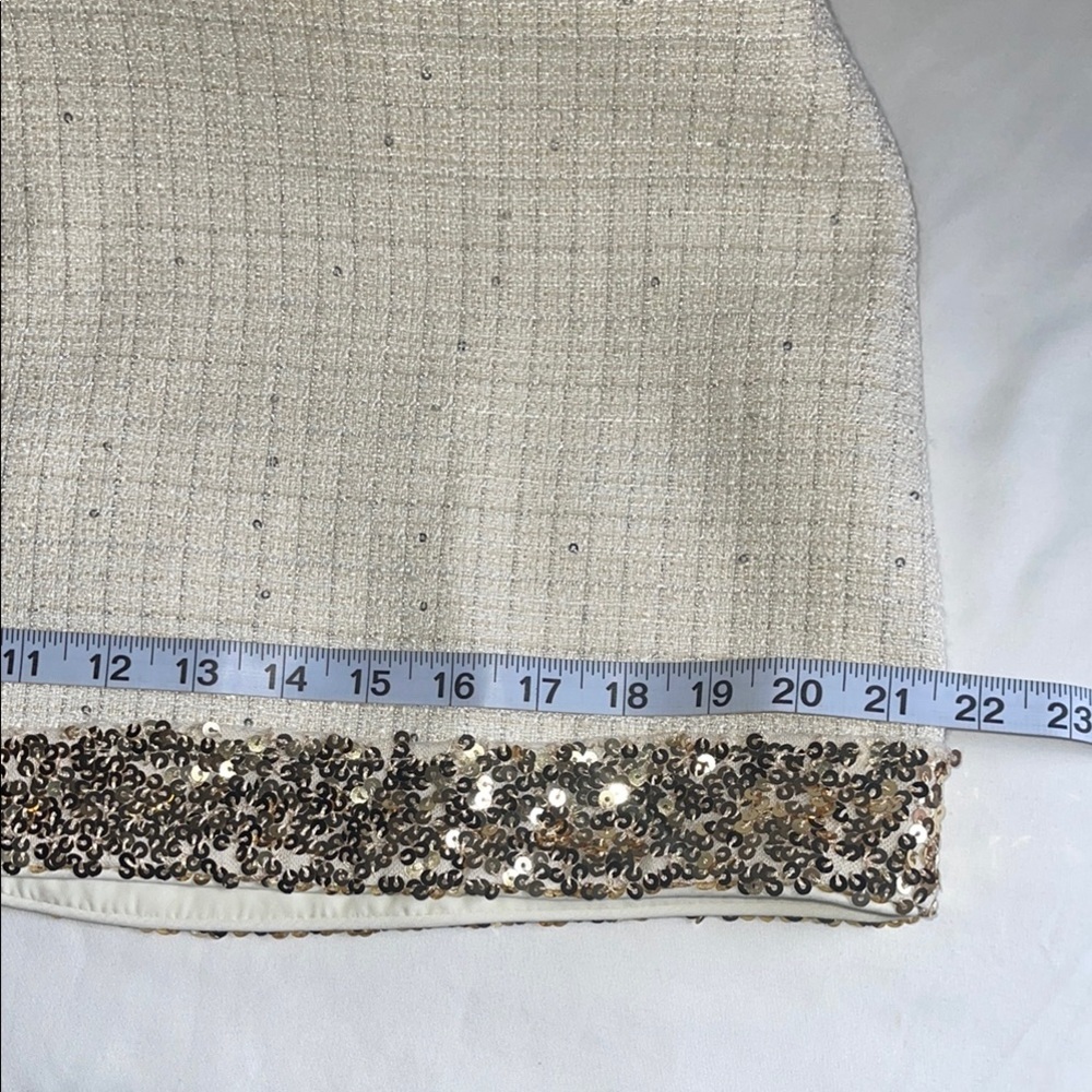 Cider Woven Square Neck Solid ,Sequin Contrasting… - image 7